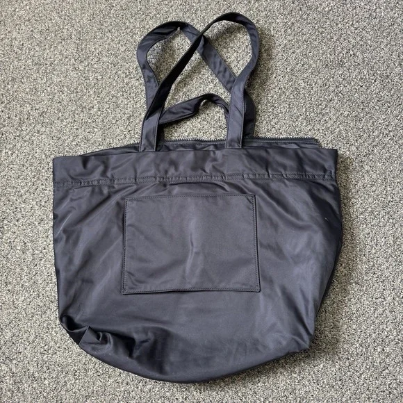 Madewell The MWL Resourced Tote Bag Black Shoulder Weekender Poly - Picture 4 of 9